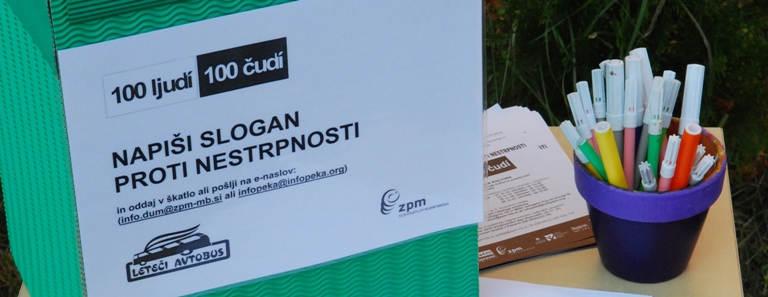 Natečaj in delavnice “100 ljudi 100 čudi”