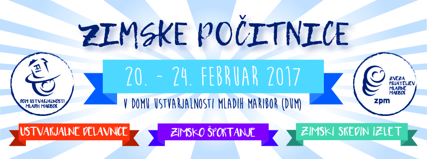 Zimske počitnice (20. – 24. 2. 2017)