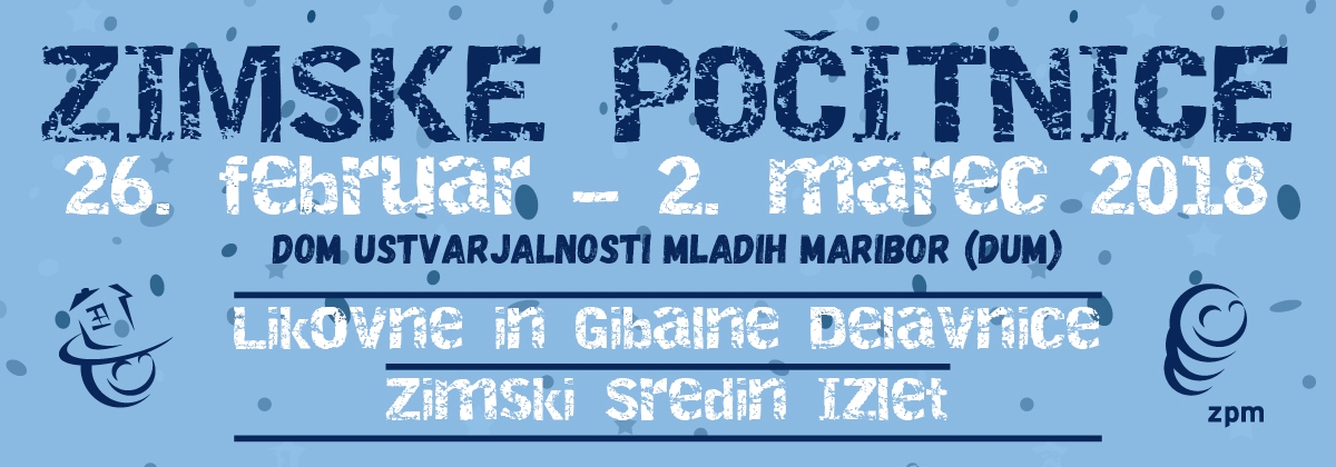 Zimske počitnice (26. 2. – 2. 3. 2018)