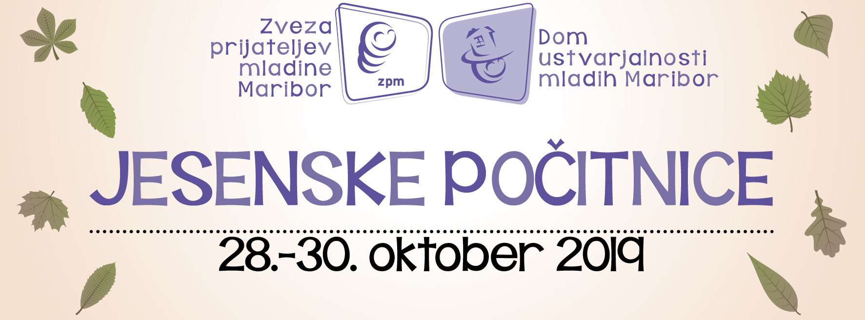 Jesenske počitnice (28.-30.10.2019)
