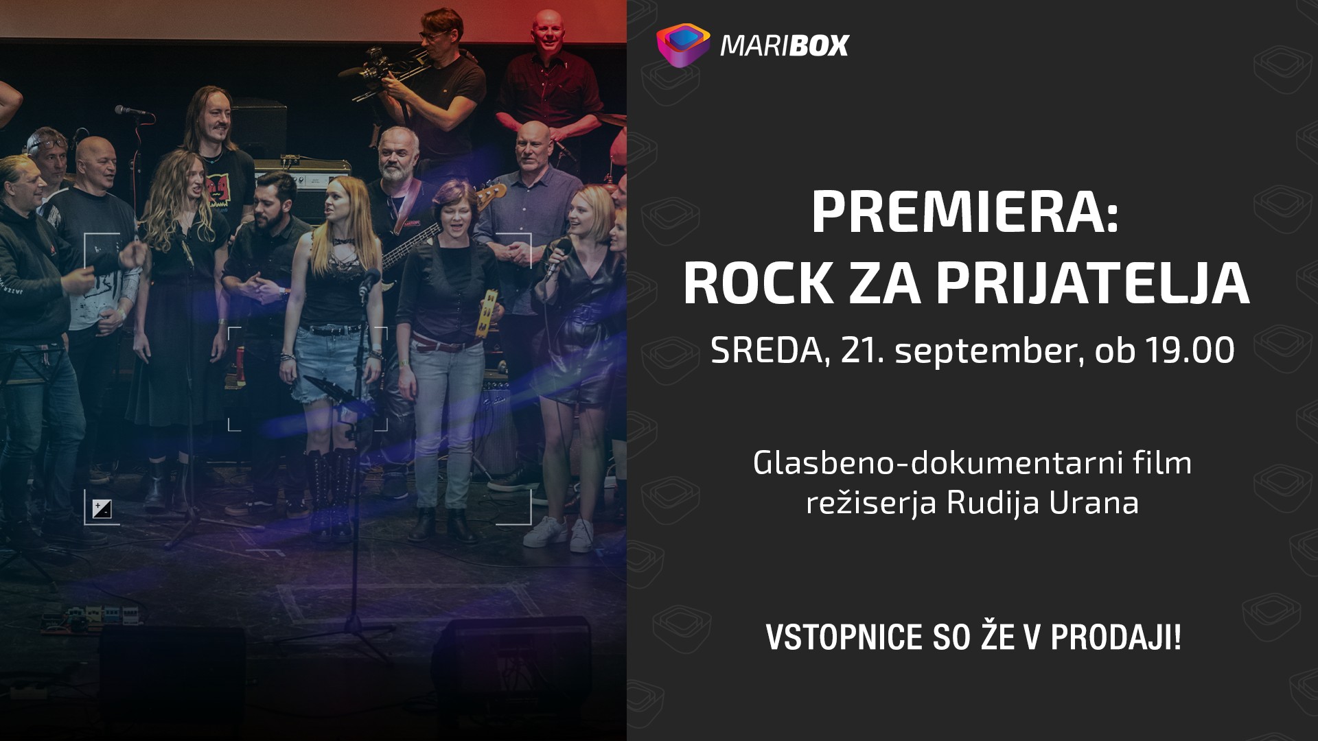 DOBRODELNA premiera filma ROCK ZA PRIJATELJA