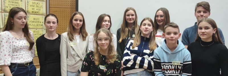 Delegati iz MB regije za 33. nacionalni Otroški parlament