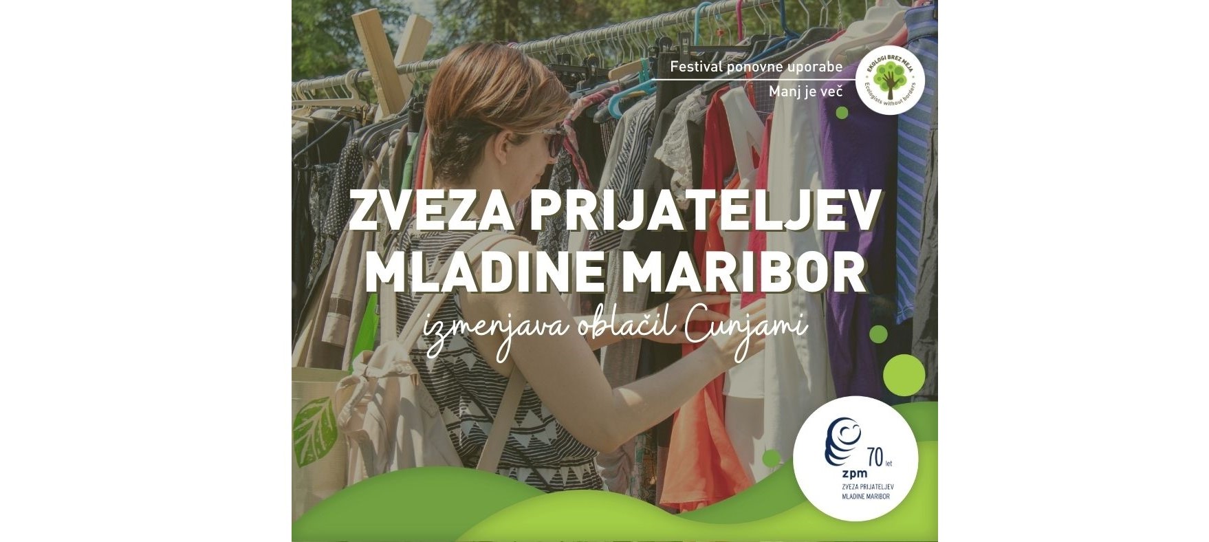 Festival ponovne uporabe in Cunjami – izmenjevalnica oblačil