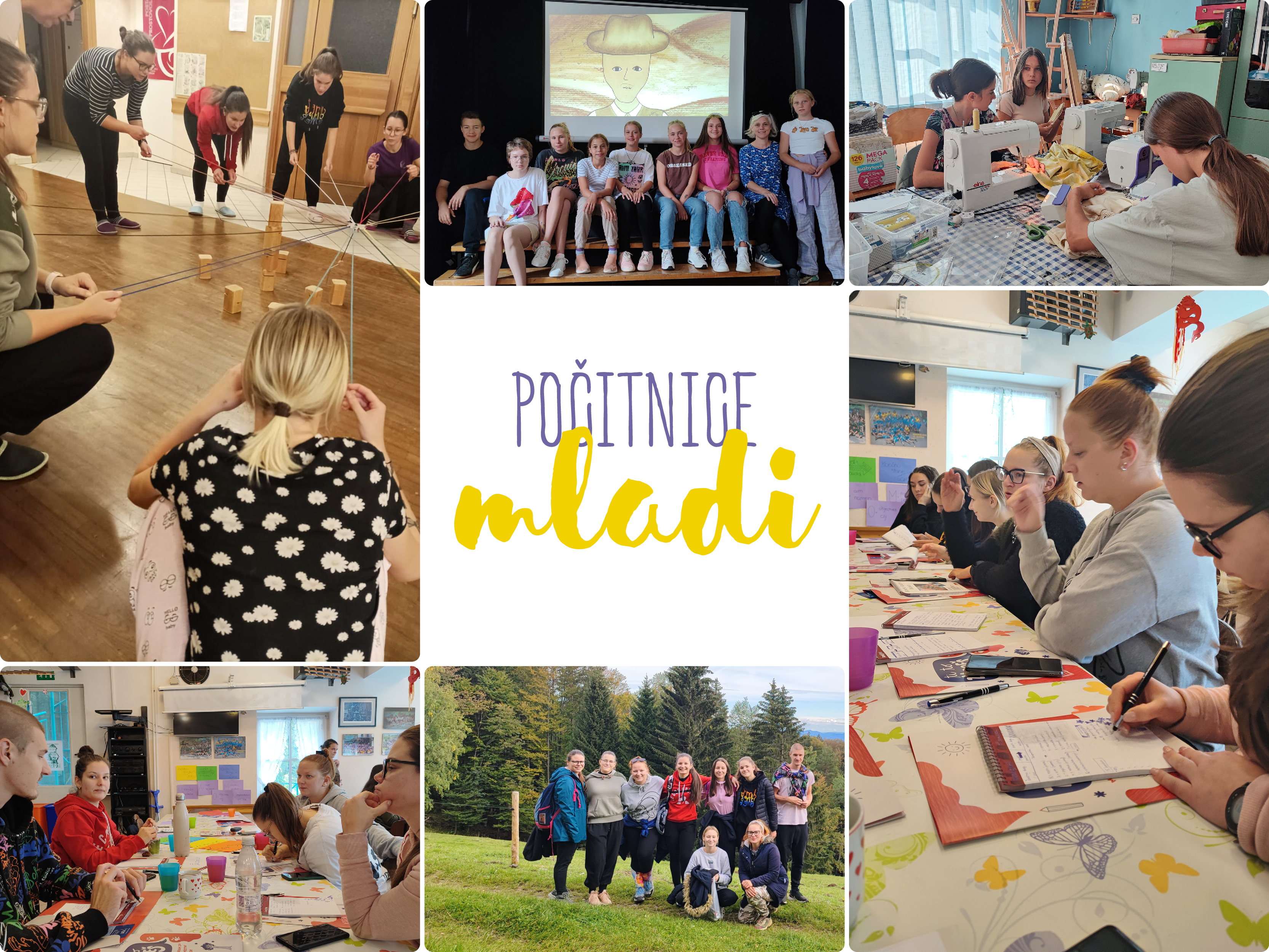 Za mlade: Delavnice, soba pobega in Pohorje (Počitnice s prijatelji 2023)